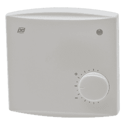 Toon details voor Ruimte unit met potentiometer voor externe regelaars serie E121, E122 en E123 Afbeelding van Ruimte unit met potentiometer voor externe regelaars serie E121, E122 en E123
