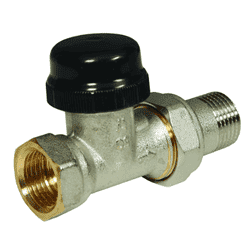 Toon details voor Radiatorkraan voor thermische actuator serie NV Afbeelding van Radiatorkraan voor thermische actuator serie NV